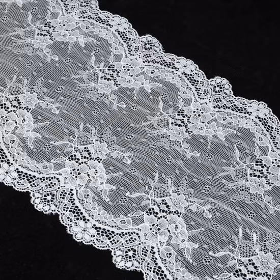 High Quality New Style Custom Factory Tricot Strech Lace